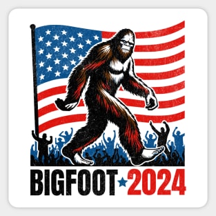 Bigfoot for President 2024 Sticker